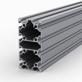 OB-60120B | Профиль 60х120 мм. Паз 8 мм (Анодированный) изображение 7