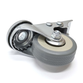 Колесная опора с крепежным отверстием под резьбу до М10