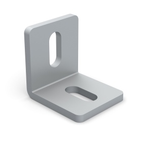 Угловой соединитель 40х40, сталь, без ребра жесткости