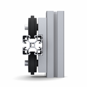 6240 | Двойной держатель роликов, паз 8 мм, к профилям 40х40 изображение 7