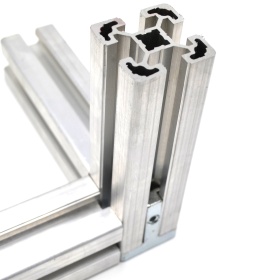 335.1400A.01 | Трехсторонний внутренний угловой соединитель, 40х40, паз 10 мм изображение 5