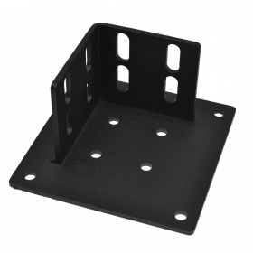 Основание для крепления к полу конструкций из профиля 80х80