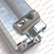 5049 | Сухарь пазовый c прижимным шариком, паз 8, серия 30, М6