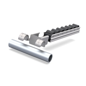 Пример применения в разборе: Соединитель для стальной направляющей STE-33 тип G