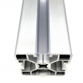 Прозрачная пластиковая заглушка для паза 8 мм