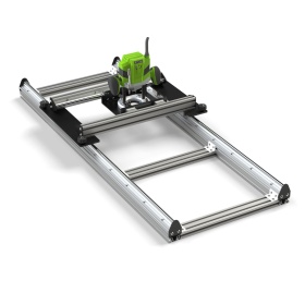 Рабочая зона 600×1500 мм: фиксирование и выравнивание слэба.