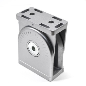 Регулируемый шарнир 40х80 для алюминиевого профиля