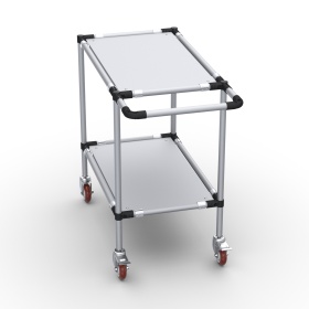 RSI-MST-800x500x900-2 | Стойка подкатная 800х500х900 2 полки изображение 6