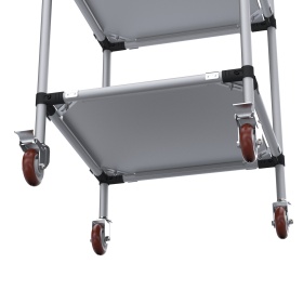 RSI-MST-600x600x1300-3 | Стойка подкатная 600х600х1300 3 полки изображение 3