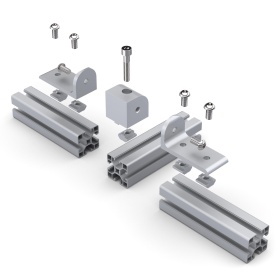 6124 | Угловая поворотная опора 0 град. серия 40 изображение 6