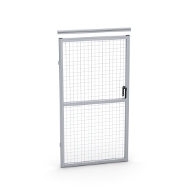 SG-45-1800-1000-Door | Дверь 1000x1800 для ограждения, серия 45 (Анодированная) изображение 0