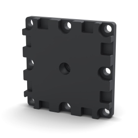 TS-8080-PLATE-M10 пазы и отверстие под гайку М10
