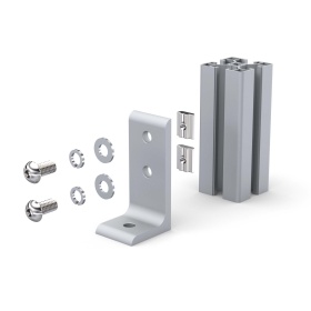 Схема крепежа фундаментной опоры для конструкций из профиля 40х40