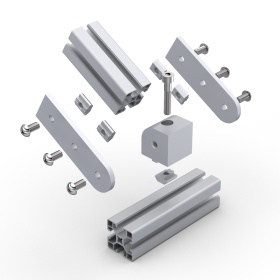 6126 | Угловая поворотная опора 90 град. серия 40 изображение 7