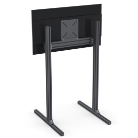 Чёрный сингл-скрин для симрейсинга на профилях алюминия серии 40 (паз 10 мм)