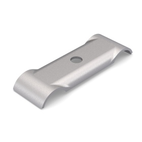 Детализация поверхности соединителя RSI‑FH1001A: цинковое покрытие и металлическая текстура, толщина стенки 2,5 мм