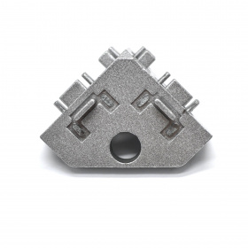 Удаление центрирующих пазовых выступов для использования с пазом 10 мм