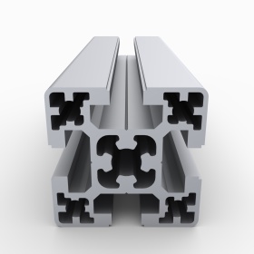 OB-5050-BP | Профиль 50х50 мм. Паз 10 мм (Без покрытия) изображение 5