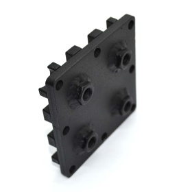 TS-8080-Connector | Соединитель стальной к телескопическому профилю 80х80 для шарниров 80х80 изображение 9