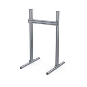 RSI-SINGLE-SCREEN-4040-S10-A | Сингл скрин для симрейсинга (серия 40 паз 10 мм) Анодированный