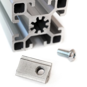 Сухарь с прижимным шариком, резьба М6, профили 45х45, 45х90, 50х50, 50х100