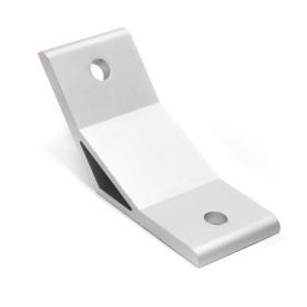 Соединитель угловой алюминий 135 градусов, серия 45