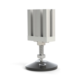 тип установки Опорной плиты M16-40х80 паз 10