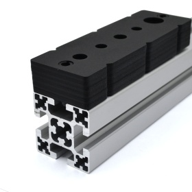 Установка на профиль кондуктора К50-S10, серия 50 паз 10 мм