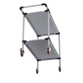 RSI-MST-1000x600x900-2 | Стойка подкатная 1000х600х900 2 полки изображение 5