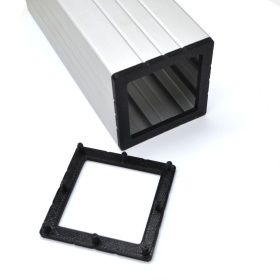 TS-8080-CAP | Пластиковая заглушка для телескопического профиля TS-8080-6060 изображение 4