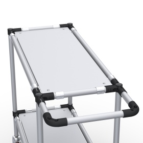 RSI-MST-900x400x900-2 | Стойка подкатная 900х400х900 2 полки изображение 3